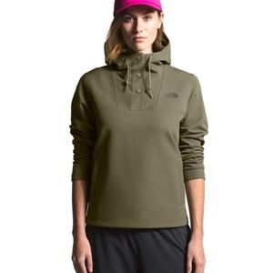 NWT: The North Face Teckno Ridge Pullover Hoodie Burnt Olive Sz XL